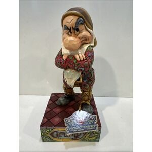 Jim Shore DISNEY TRADITIONS "It's all about the attitude" GRUMPY #4005216 Statue